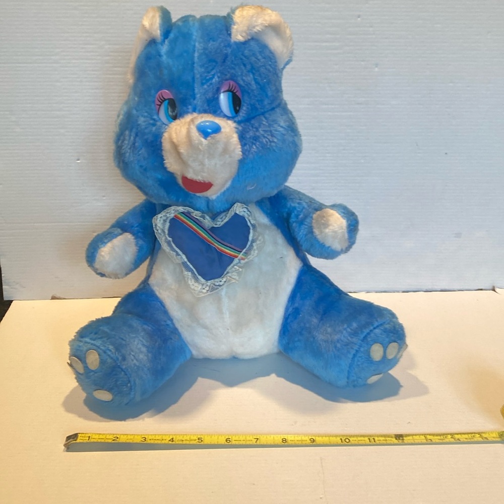 Vintage 1984 Etone Plush “Lovey” Heart Bear